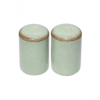 Conjunto Sal e Pimenta Cerâmica Serena com 2 – Menta