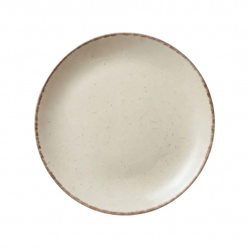 Prato Raso Cerâmica Serena 26 cm – Areia