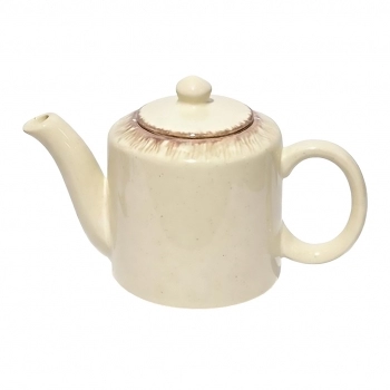 Bule Cerâmica Serena 430 ml Luva com 1 – Areia