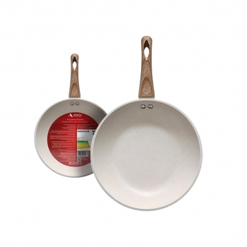 Frigideira de Alumínio com Revestimento Cerâmico 2 mm Madrid 20 cm – Bege
