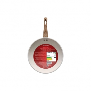 Frigideira de Alumínio com Revestimento Cerâmico 2 mm Madrid 20 cm – Bege