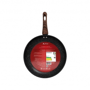 Frigideira de Alumínio com Revestimento Cerâmico 2 mm Madrid 24 cm – Preta