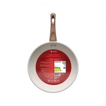 Frigideira de Alumínio com Revestimento Cerâmico 2 mm Madrid 24 cm – Bege